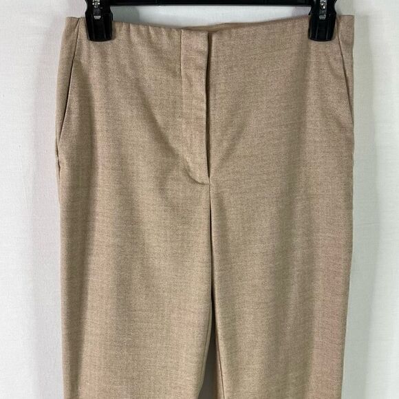 LOFT Herringbone High Waist Slim Pants (Oatmeal Melange) - 0 - Picture 5 of 12